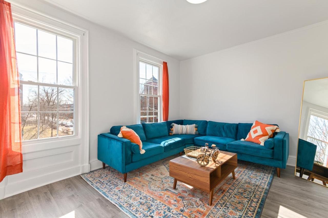 Orange Oasis In The Heart Of East Rock With Free Parking Near Dt And Yale Appartement New Haven Buitenkant foto